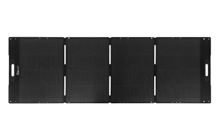 Outdoor mobile solar power supply 120W (4-fold one laminated belt bracket)