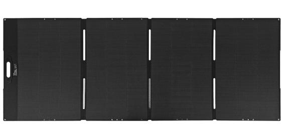 Outdoor mobile solar power supply 300W (4-fold one laminated belt bracket)