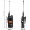 BaoFeng UV-82 Walkie Talkie Dual Band Two-Way Radio 136-174MHz VHF & 400-520MHz UHF