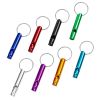 35Pcs Emergency Whistles Extra Loud Aluminum Alloy Whistle with Key Chain Ring for Camping Hiking Hunting Outdoor Sports Emergency Situations