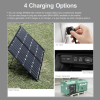 Portable outdoor solar power energy storage device 51.2V/15AH (3072Wh)