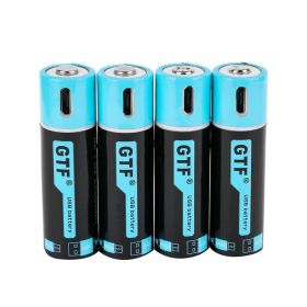 No. 5 USB charging 1.5V1500mah rechargeable battery (Option: Q4pcs)