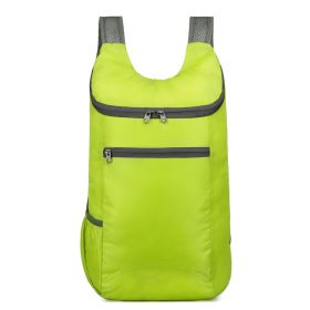 1pc Outdoor Portable Backpack For Camping; Hiking; Sports; Lightweight Cycling Bag For Men; Women; Kids; Adults (Color: green)